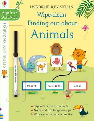 Key Skills Wipe-Clean Finding Out About Animals 6-7 - 1