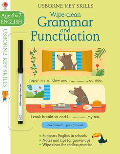 Ks Wipeclean Grammar & Punctuation 67 - Usborne