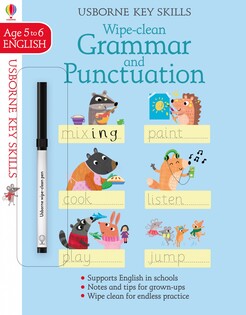 Ks Wipeclean Grammar & Punctuation 56 - Usborne