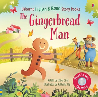 Sound Books - Listen & Read The Gingerbread Man - Usborne