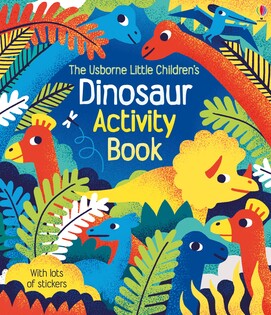 Little Childrens Dinosaur Activity Book - Usborne