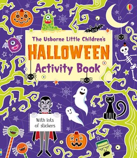 Little Childrens Halloween Activity Book - Usborne