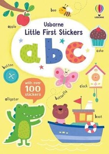 Little First Stickers Abc - Usborne