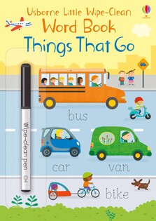 Little Wc Word Book Things That Go - Usborne