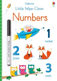 Little Wipe-Clean Numbers - Usborne