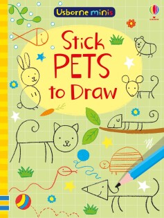 Minis Stick Pets To Draw - Usborne