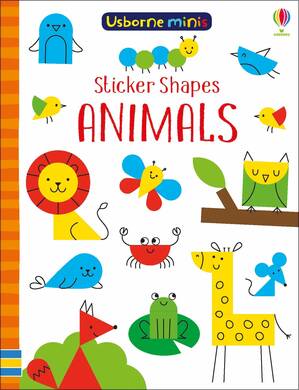 Minis Sticker Shapes Animals - 1