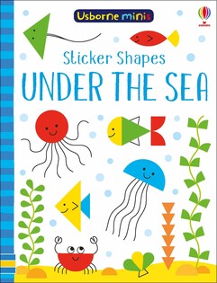 Minis Sticker Shapes Under The Sea - Usborne