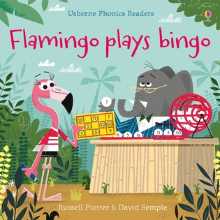 Pho Flamingo Plays Bingo - Usborne