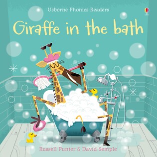 Pho Giraffe in the Bath - Usborne