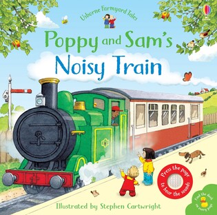 Sound Books - Poppy and Sam's Noisy Train Book - Usborne