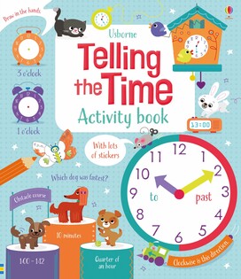 Telling The Time Activity Book - Usborne