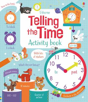 Telling The Time Activity Book - 1