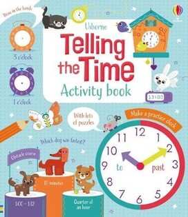 Telling the Time Activity Book - Usborne