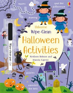 Wipe-Clean Halloween Activities - Usborne