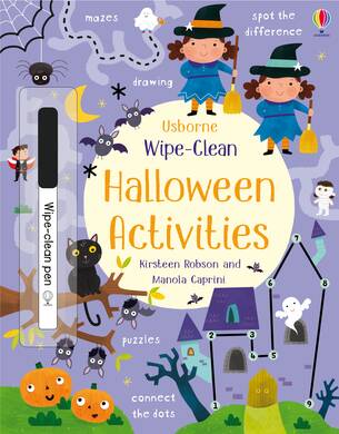 Wipe-Clean Halloween Activities - 1