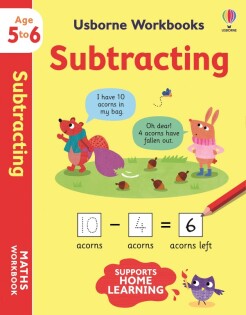 Usborne Workbooks Subtracting 5-6 - Usborne