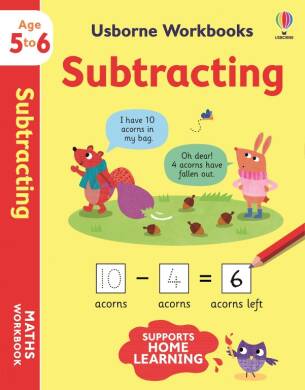 Usborne Workbooks Subtracting 5-6 - 1