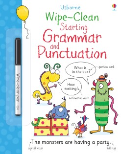 Wipe Clean Starting Grammar And Punctuation - Usborne