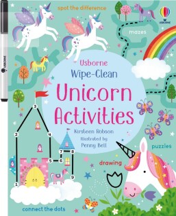 Wipe-Clean Unicorn Activities - Usborne