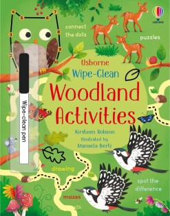 Wipe-Clean Woodland Activities - Usborne