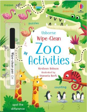 Wipe-Clean Zoo Activities - 1