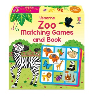 Zoo Matching Games and Book - Usborne